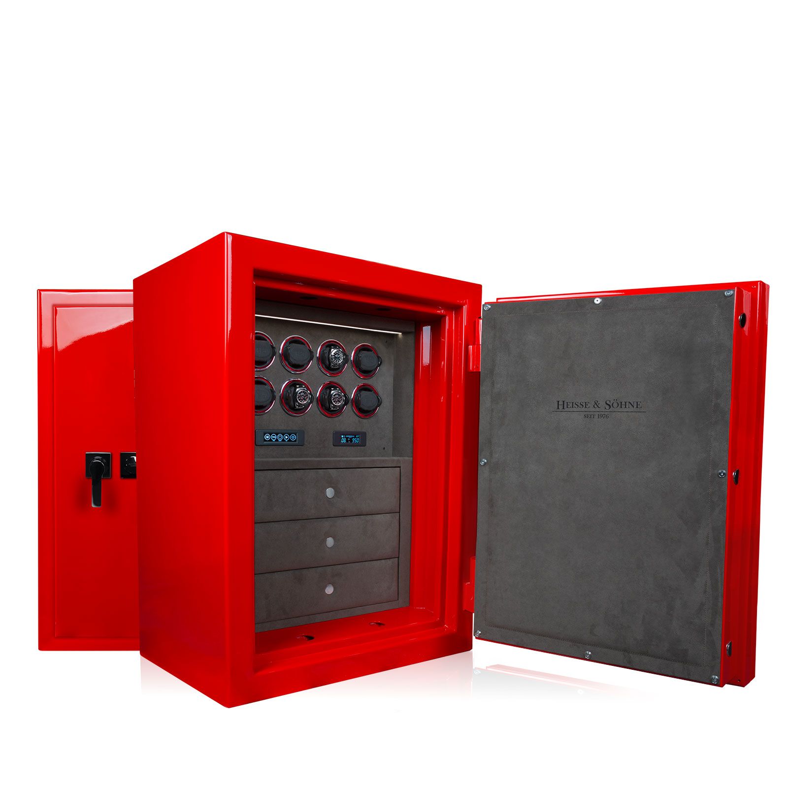 Heisse & Söhne Uhrenbeweger Tresor Roosevelt H2 - 8 Module WG1