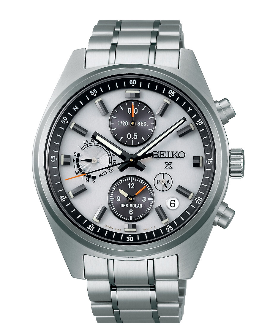 Seiko Prospex Speedtimer GPS Solar Dual Time Chronograph SSH165J1