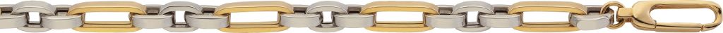 Fantasie Armband halbmassiv, 5.1 mm 750/18 Karat Gold 527/19