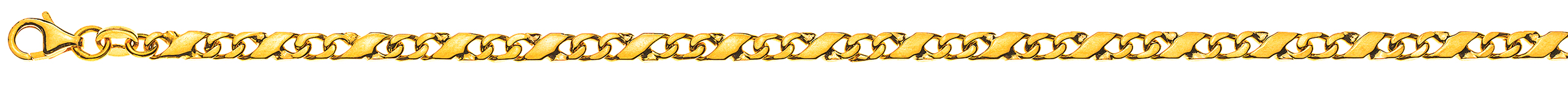 Carrera Bracelet poliert Gelbgold 750 ca. 3.5 mm