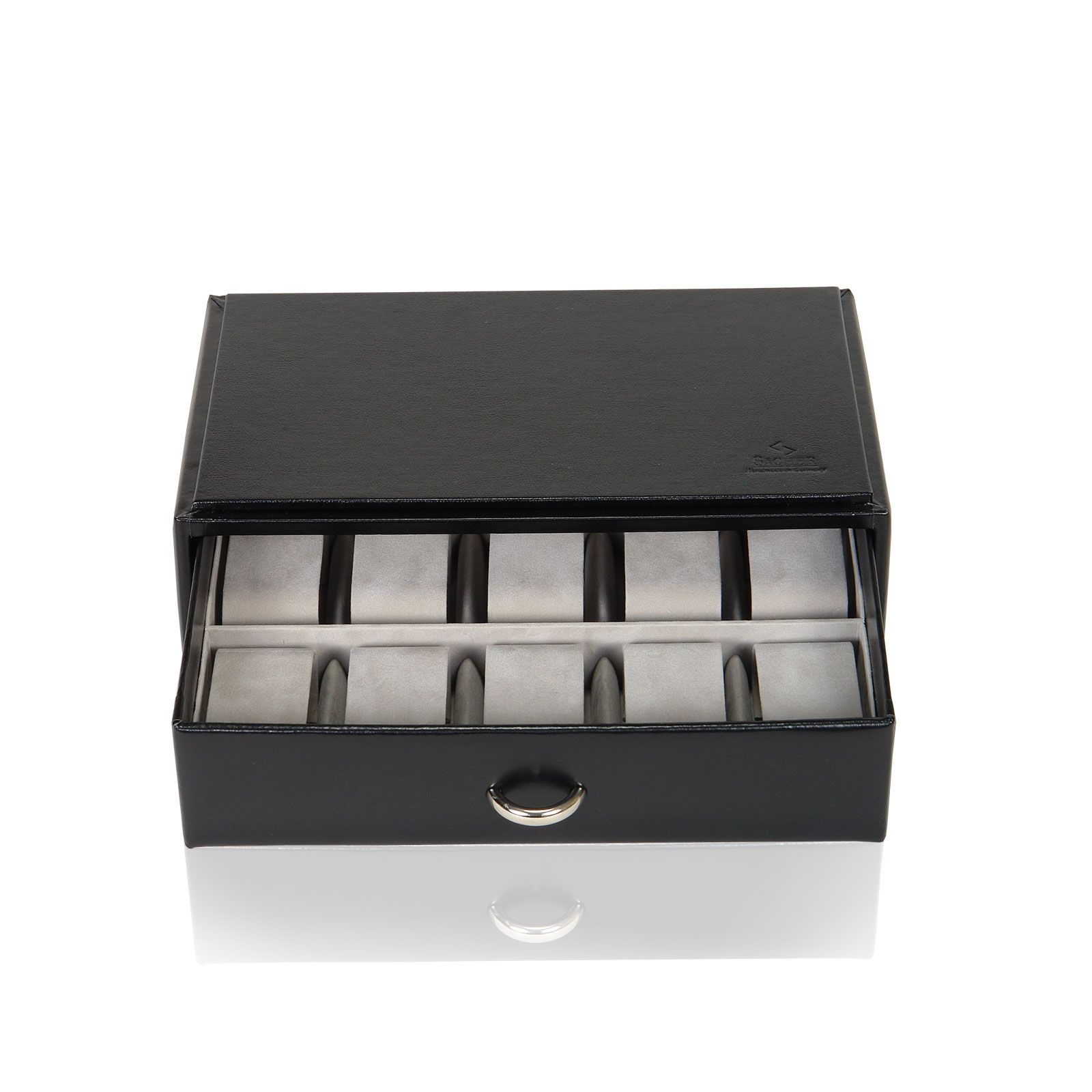 Sacher Schmuckkästchen Vario / Uhrenbox - Schwarz