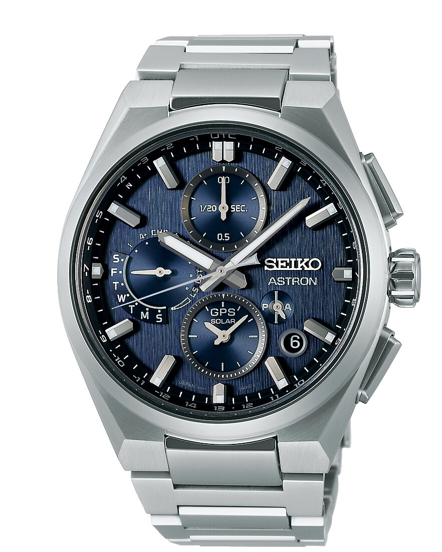 Seiko Astron GPS Solar Dual Time Chronograph SSH161J1