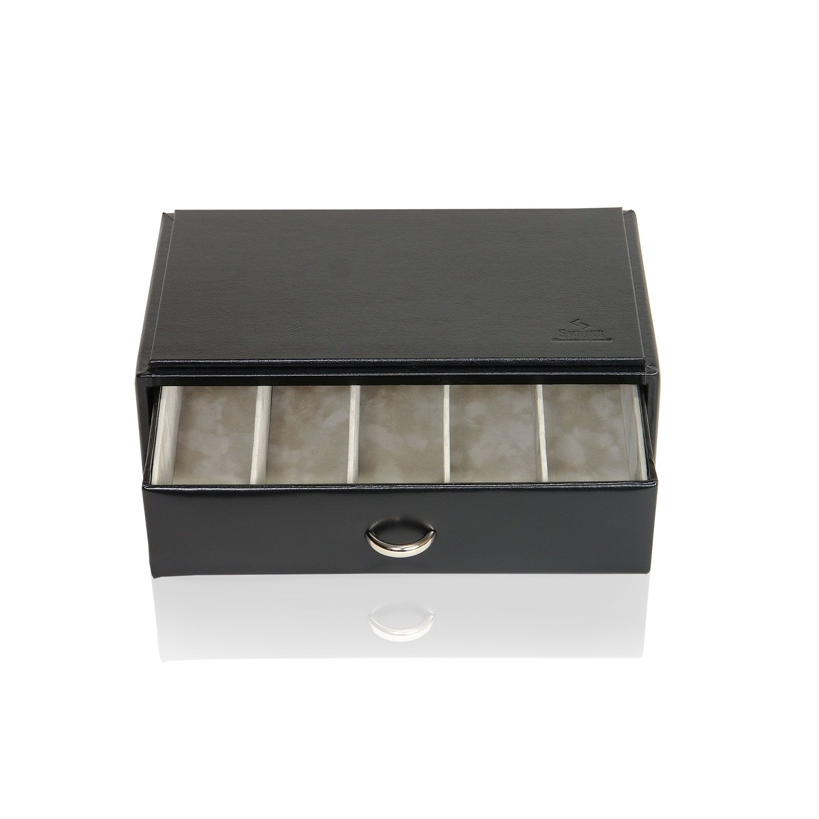 Sacher Schmuckkästchen Vario / Brillenbox - Schwarz