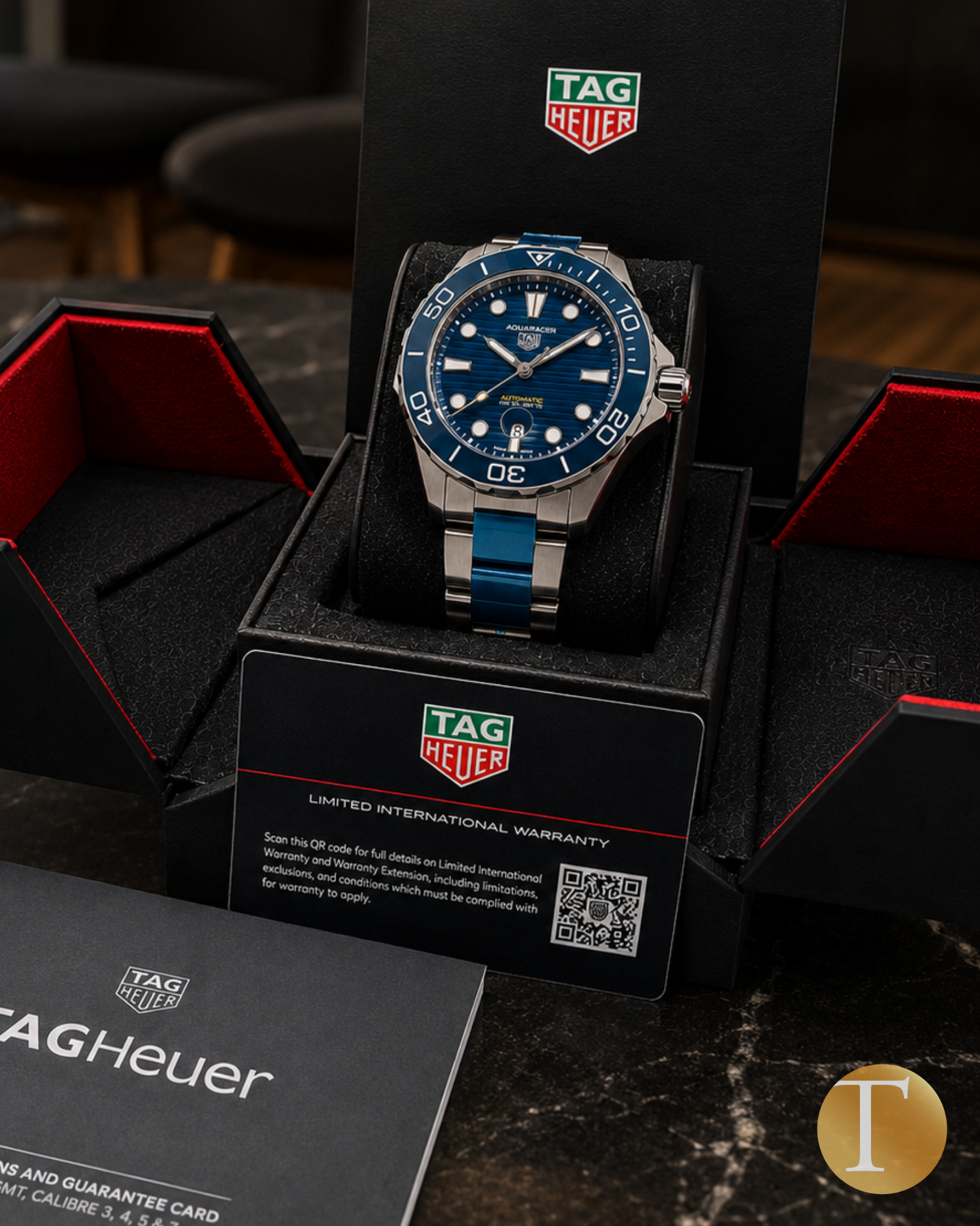 TAG Heuer Aquaracer Professional 300 Automatic Blau – Pre-Owned