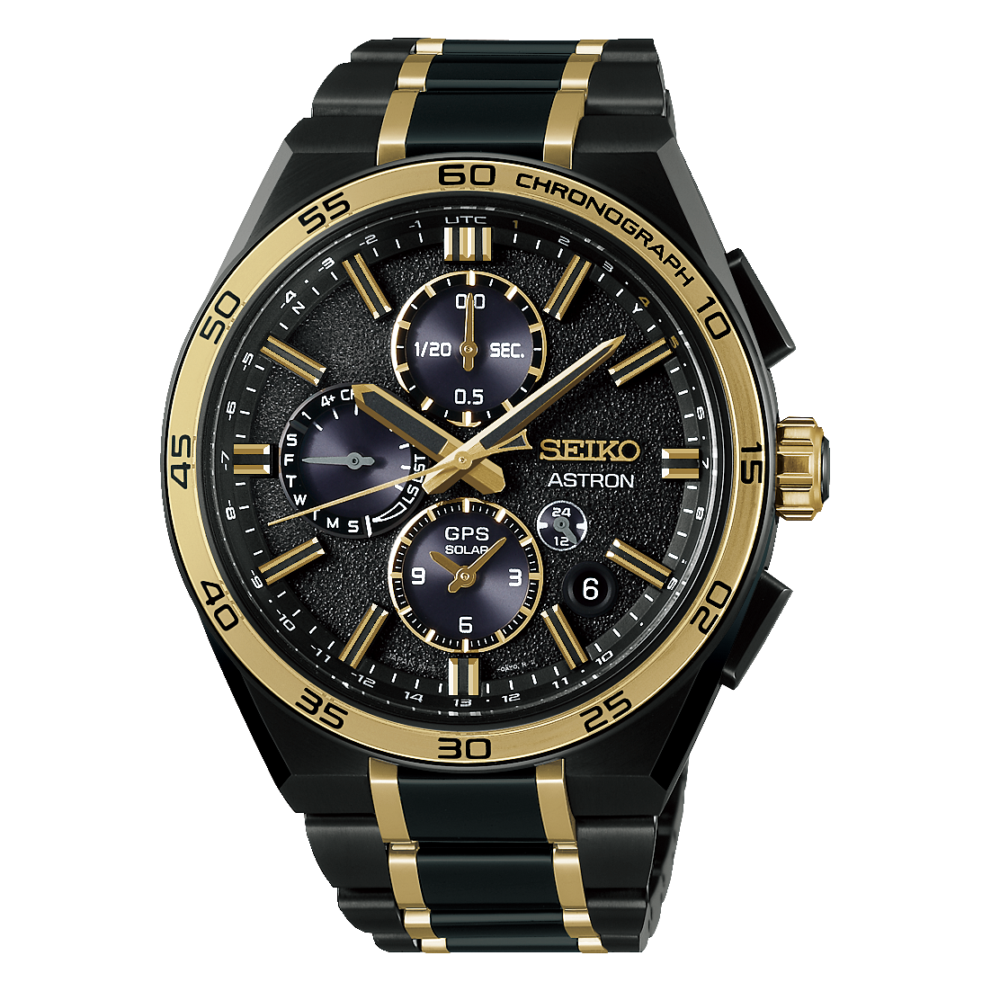 Seiko Astron GPS Solar Dual Time Chronograph SSH186J1