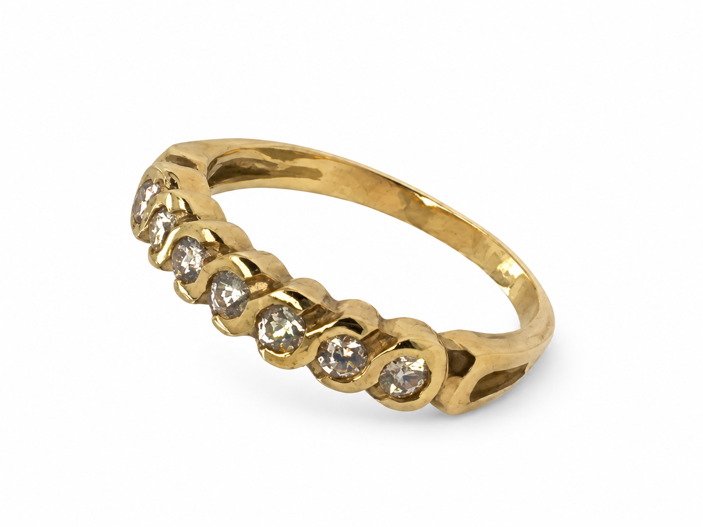 Alliance-Ring 18 Karat Gelbgold 0.25 ct – Referenz DR-000104
