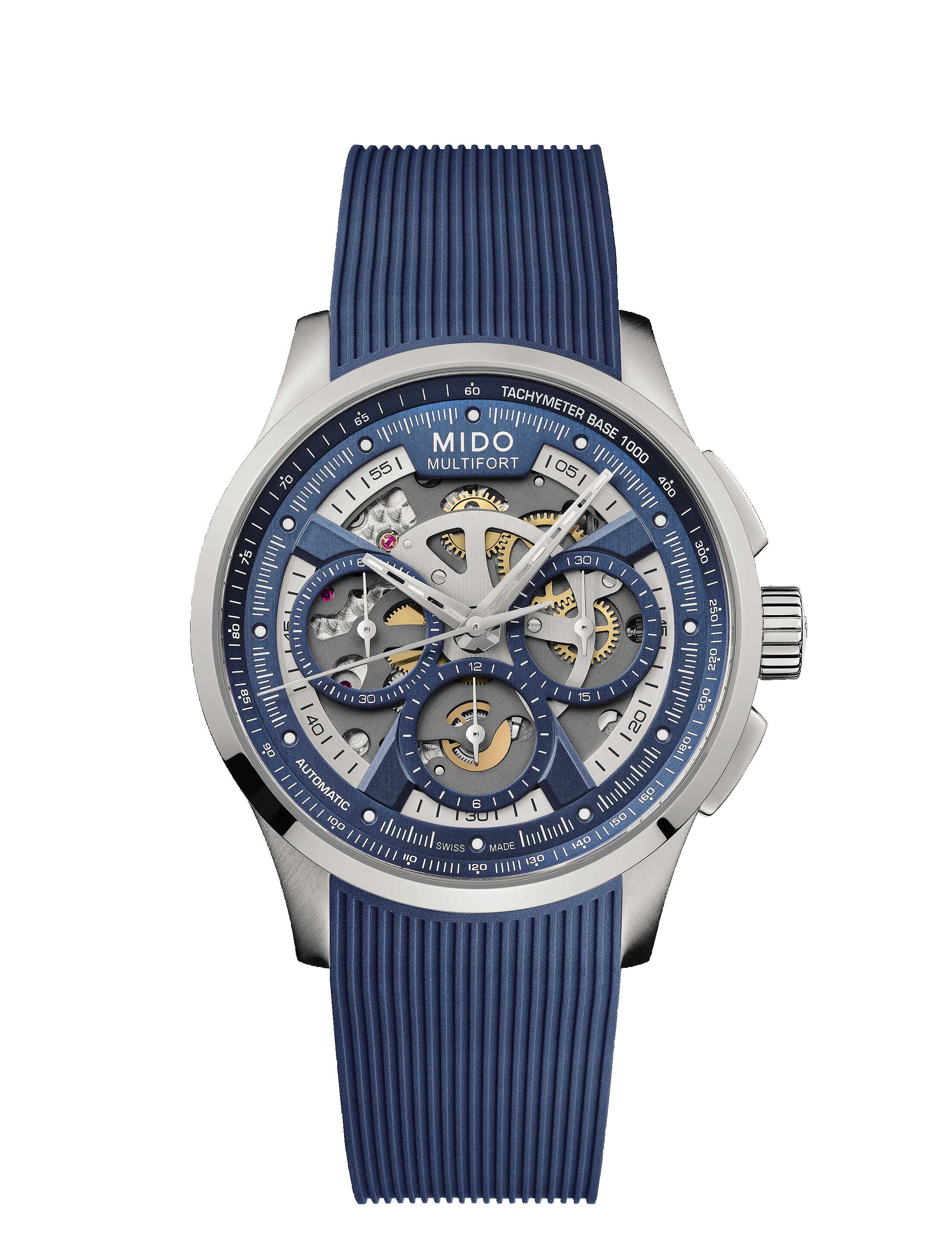MIDO Multifort Skeleton Chronograph M038.662.17.040.00