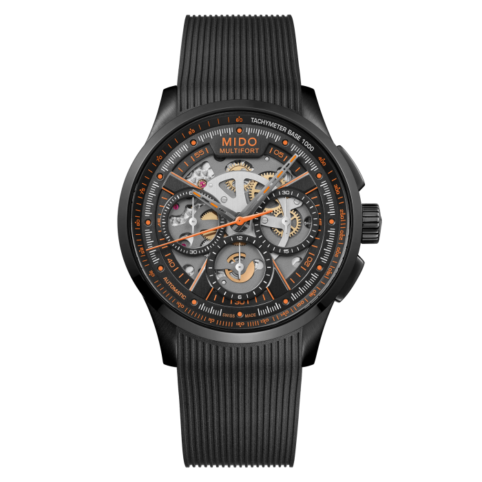 MIDO Multifort Skeleton Chronograph
