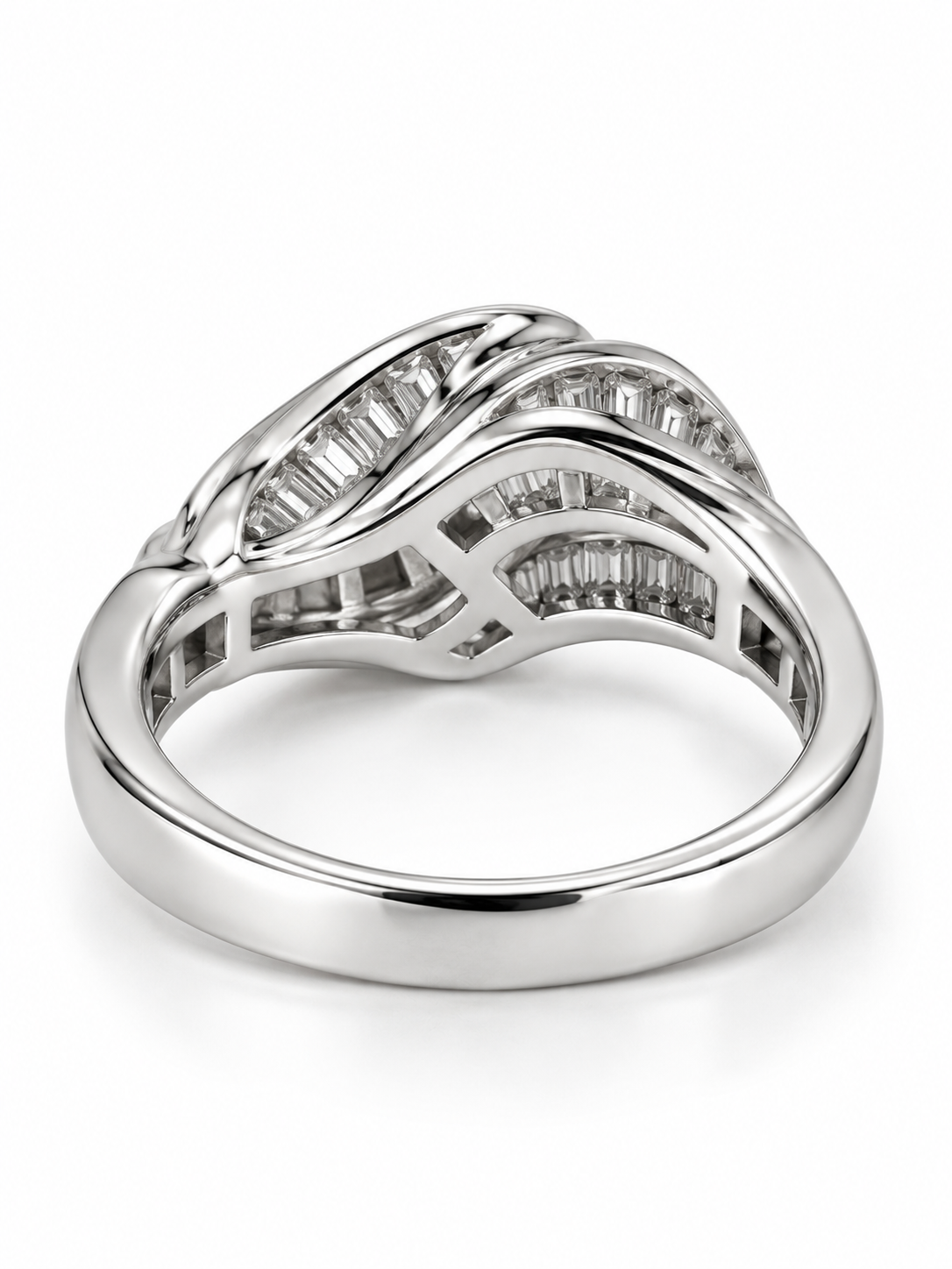 Goldring 18 Karat Weissgold 0.35 ct – Referenz DR-000099